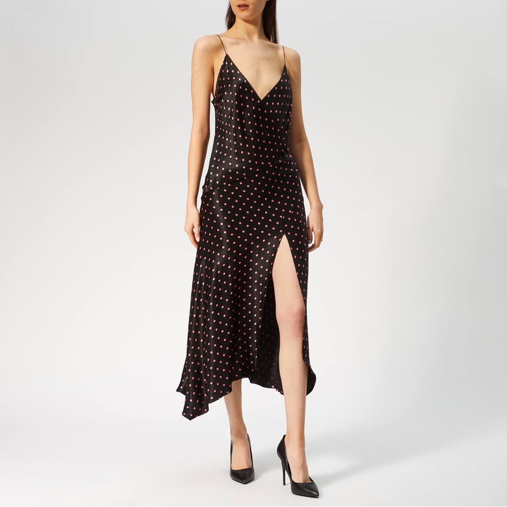 Bec & Bridge Black Polka Dot Dress